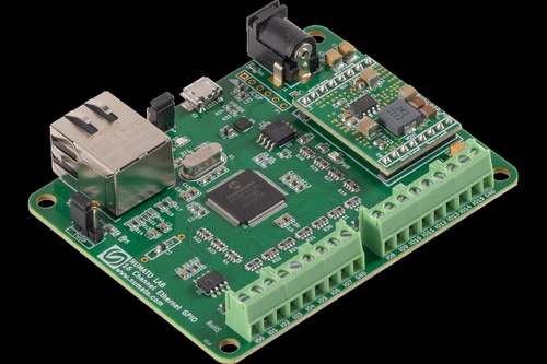 16 Channel Ethernet GPIO Module With Analog Inputs