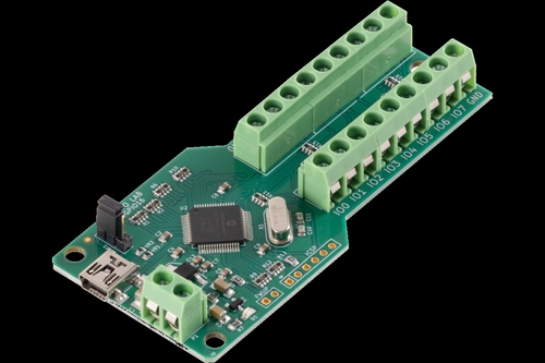 16 Channel USB GPIO Module With Analog Inputs