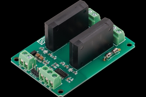 2 Channel Solid State Relay Controller Board