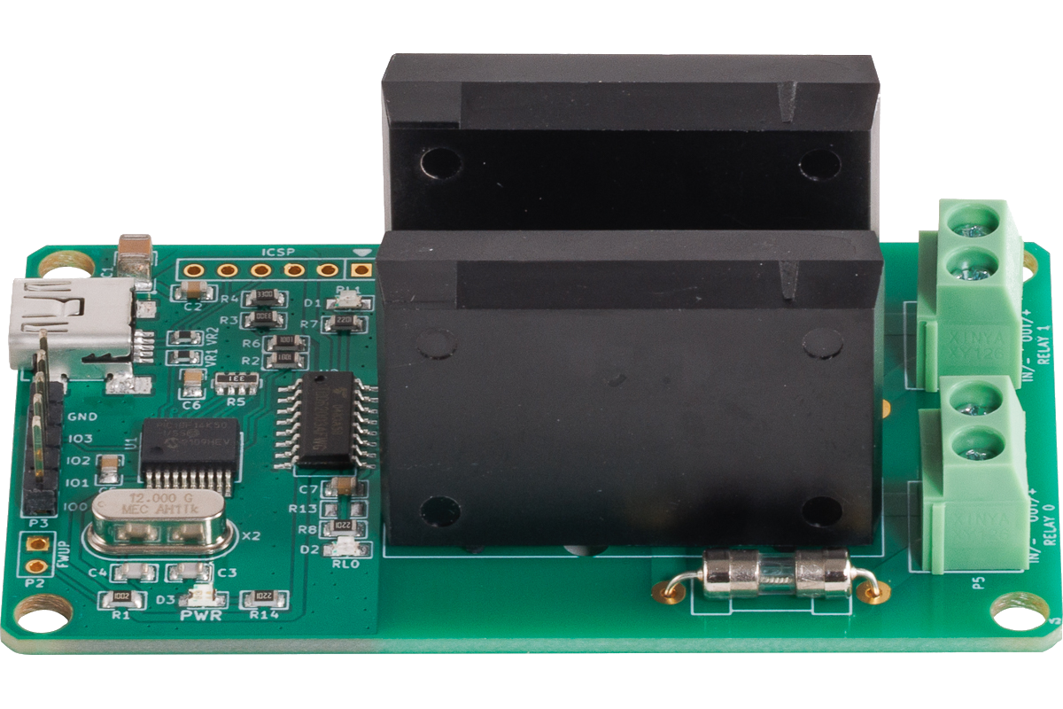 Numato Labs Programmierbares Relaismodul – 2 Kanäle, 12V SPDT, Arduino IDE Kompatibel, Mit RTC & SD-Kartensteckplatz