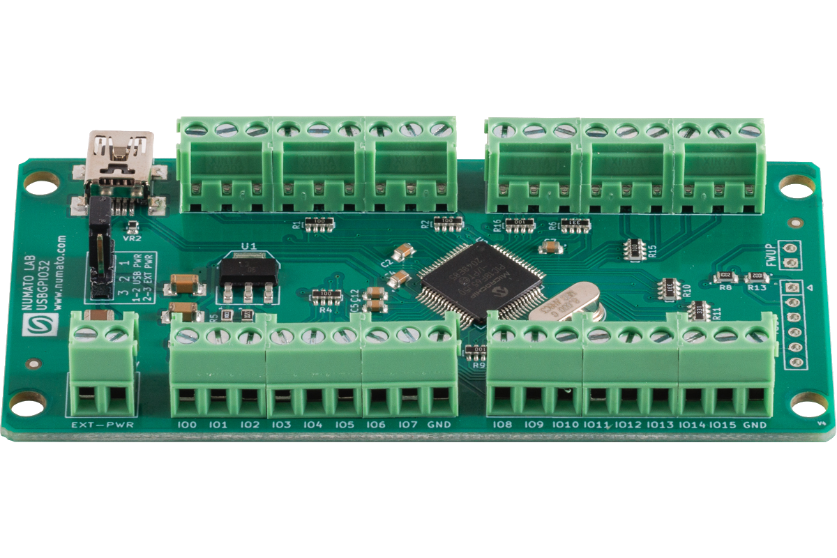 32 Channel USB GPIO Module With Analog Inputs | Numato Lab