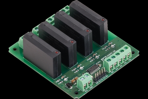 4 Channel Solid State Relay Controller Board