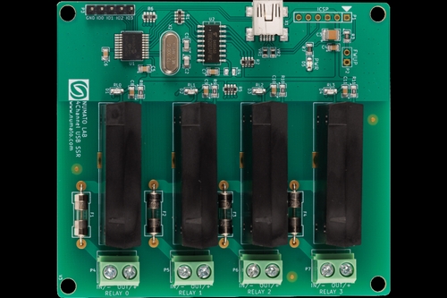 4 Channel USB Solid State Relay Module