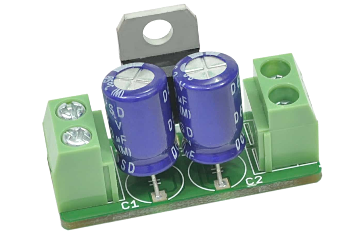 7805 5V Voltage Regulator Breakout Board | Numato Lab