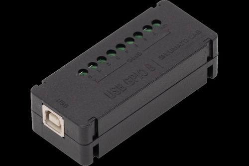 8 Channel USB GPIO Module With Analog Inputs