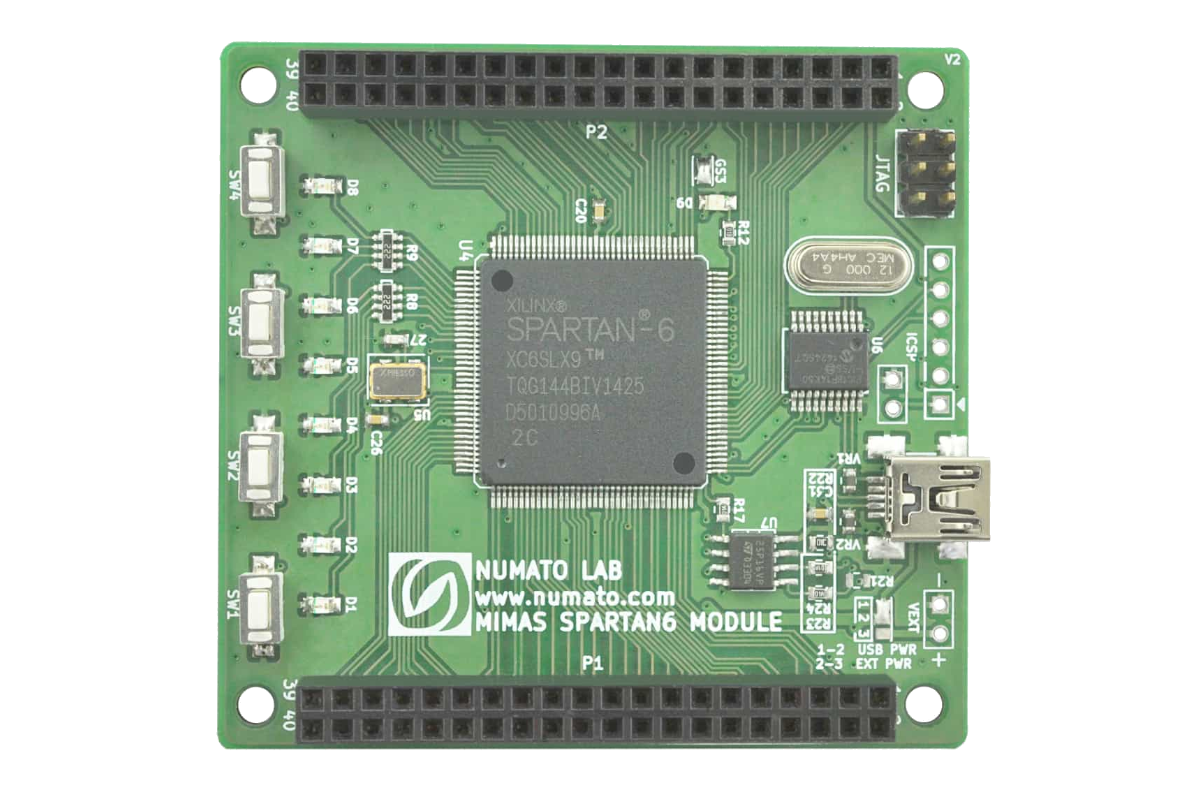 MR-XILINX01 XILINX製FPGA評価ボード SPARTAN 6 mimas-spartan-6-fpga-