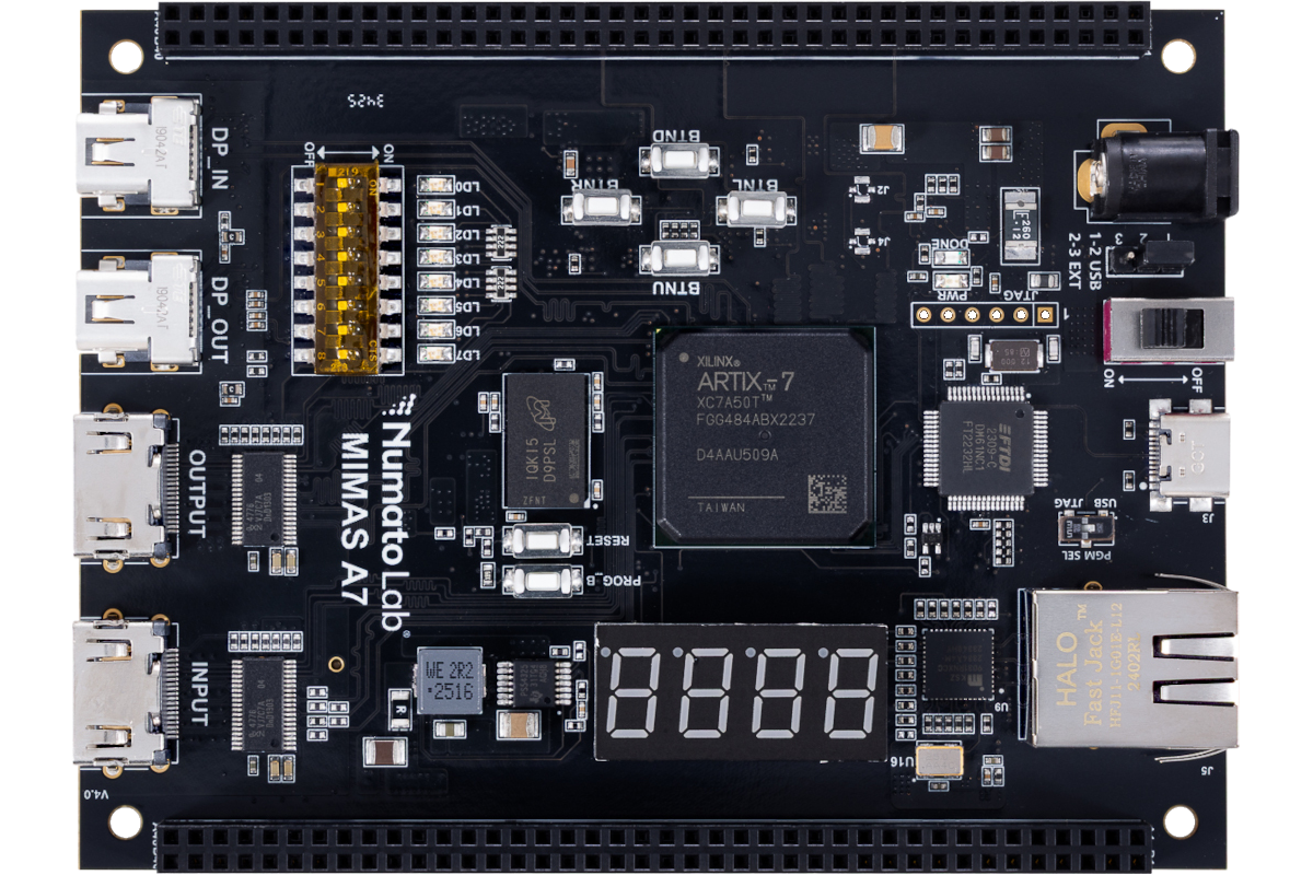 Mimas A7 FPGA Development Board | Numato Lab