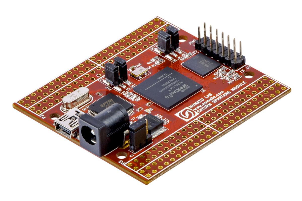 Saturn - S6 FPGA Development Board with DDR SDRAM | Numato Lab