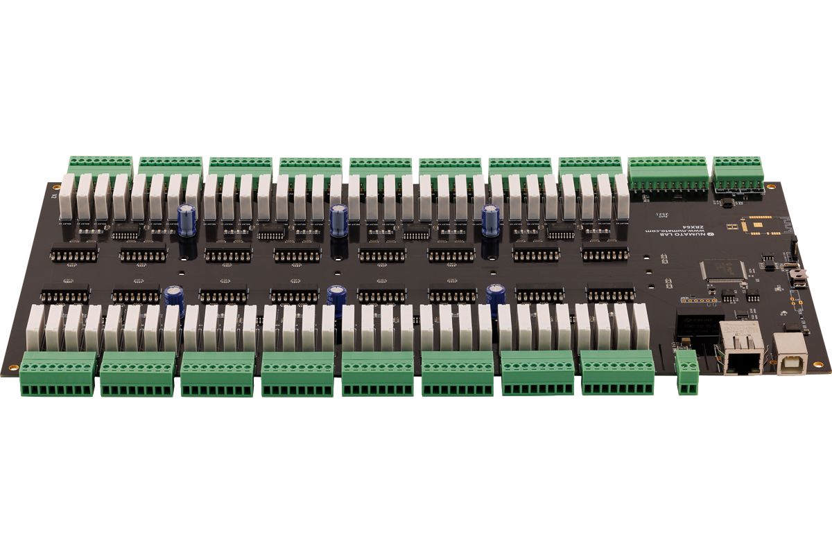Prodigy ZRX Series - 16/32/64 Channel USB/RTU/TCP Modbus Relay