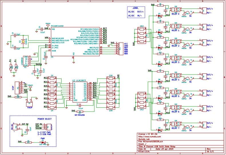 8 Channel USB Solid State Relay Module Numato Lab Help Center