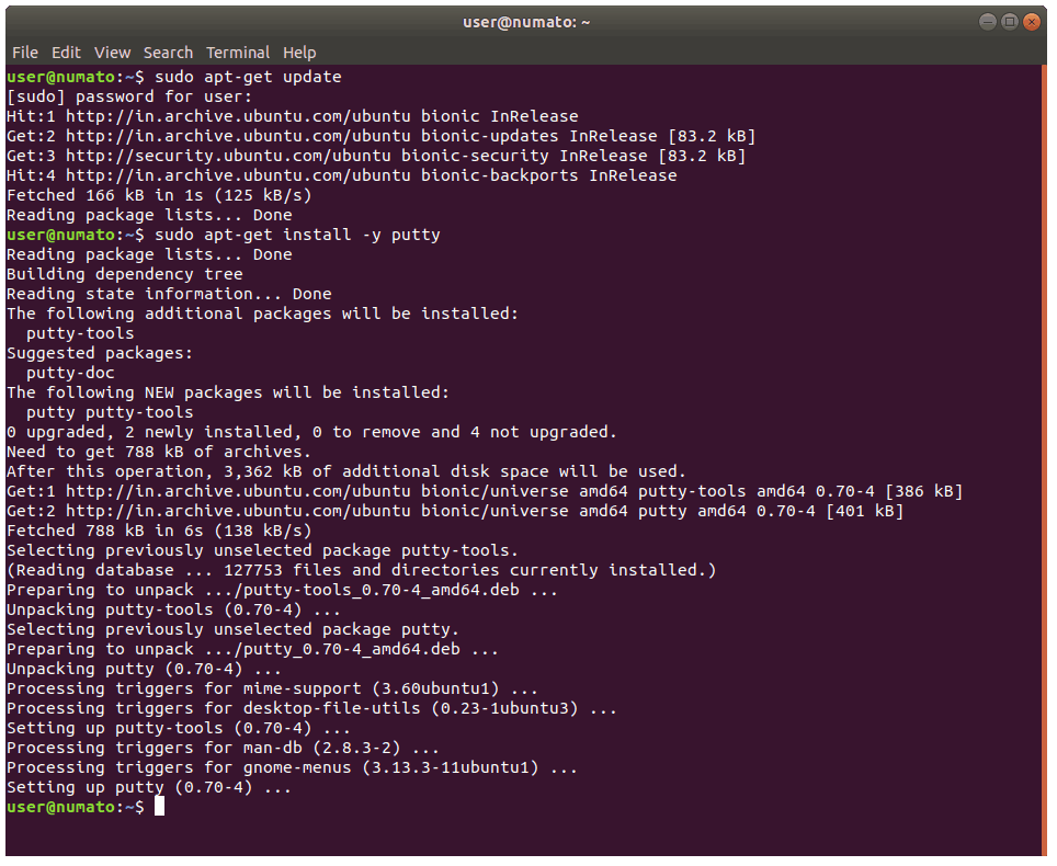 ubuntu install pip3