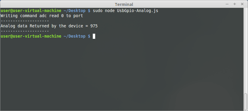 Node.JS Analog On Linux