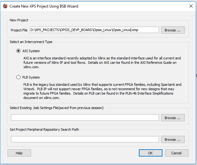 OpsisLinux_1_bsbwizard_create_project