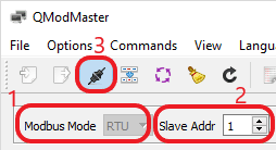 qModMaster Open Port