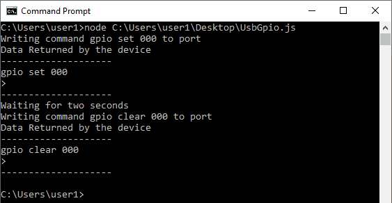 Node.JS GPIO On Windows