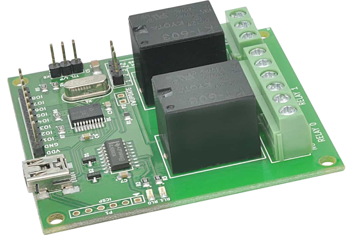 MICRO USB 5V 4-Channel Relay Module USB Control Relay Module serial port 