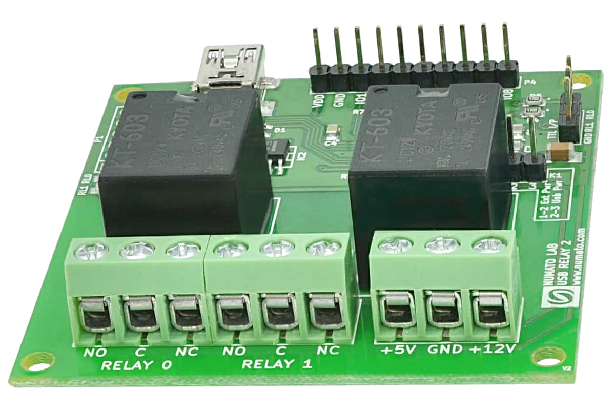 MICRO USB 5V 4-Channel Relay Module USB Control Relay Module serial port M102 