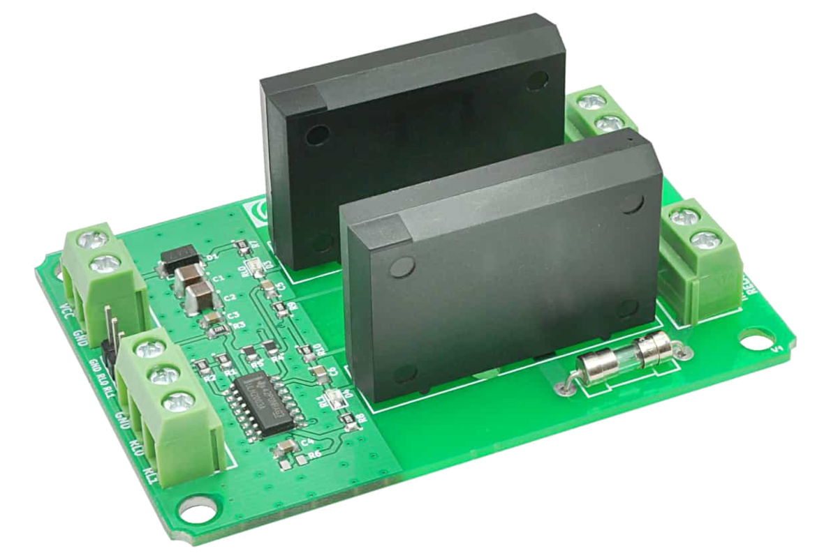 2 Channel Solid State Relay Controller Board | Numato Lab