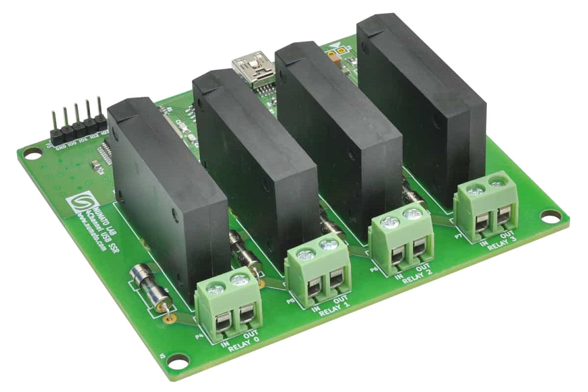 4-Channel 12V Circuit Modification Industrial Control NOYITO 4-Channel Solid State Relay Module High-level Trigger DC Control AC Load AC 240V 2A for PLC Automation Equipment Control