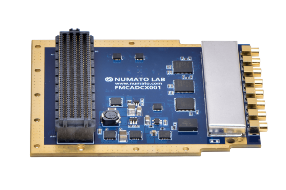 FMCADCX001: Dual AD9250 FMC ADC Expansion Module | Numato Lab