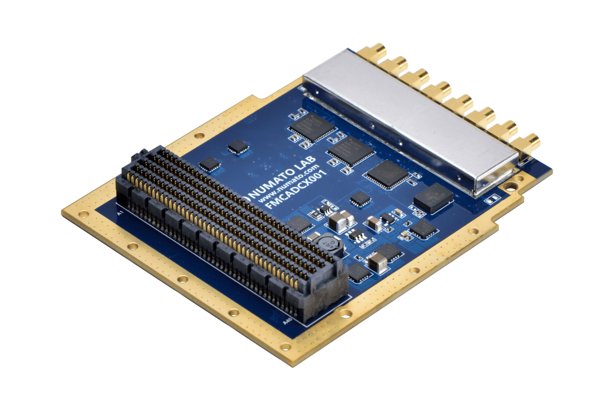 FMCADCX001: Dual AD9250 FMC ADC Expansion Module | Numato Lab