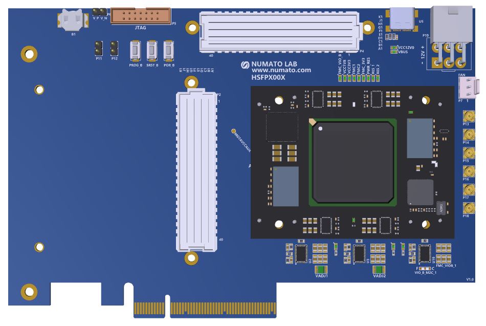 HSFPX00X Carrier Board | Numato Lab